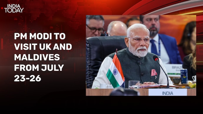 PM Modi to embark on two-nation tour to UK and Maldives for key diplomatic push