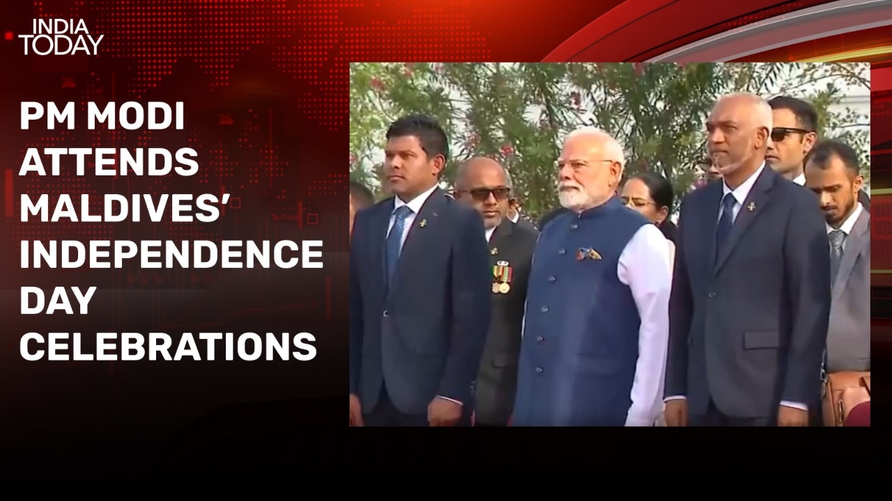 PM Modi attends Maldives's 60th Independence Day programme as guest of honour