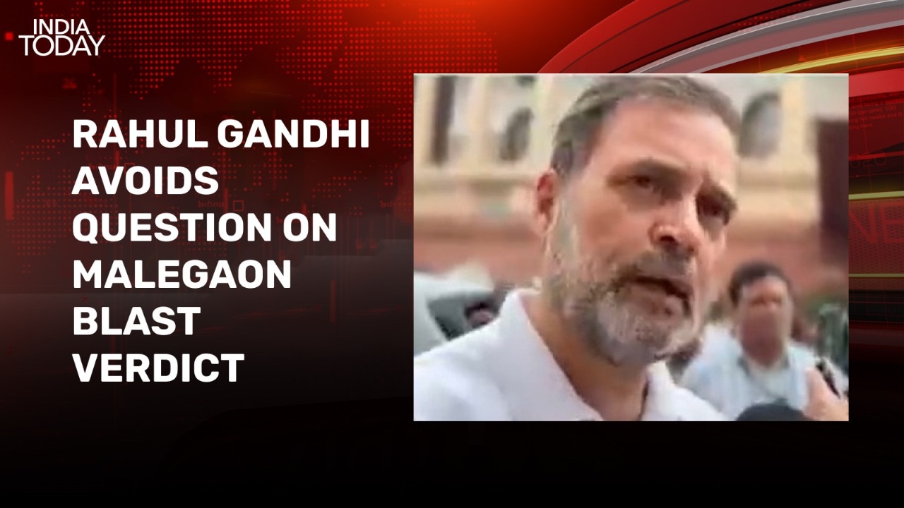 Rahul Gandhi avoids question on Malegaon blast verdict, slams centre's policies