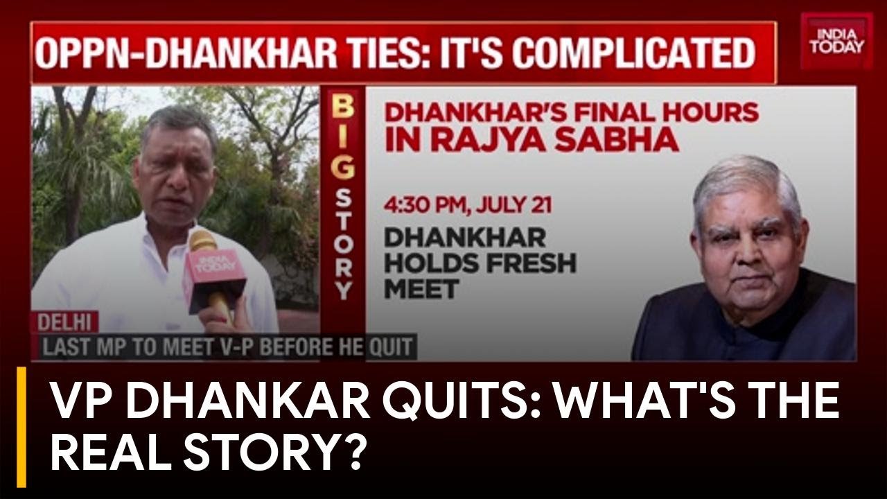 BJP Vs Opposition feud erupts over Jagdeep Dhankhar's sudden resignation