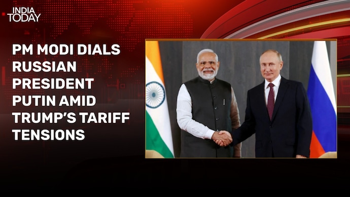 PM Modi dials Putin amid US tariff threats, discusses ties, invites him to India