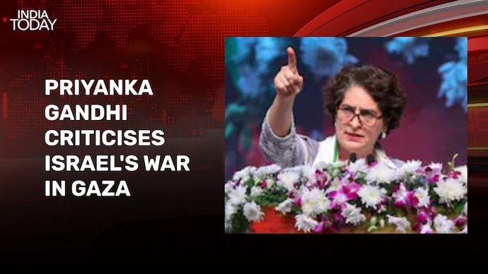 Priyanka Gandhi criticises war in Gaza, Israel's envoy to India hits back