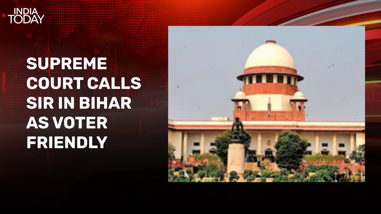 Supreme Court calls SIR exercise in Bihar voter-friendly amid protests