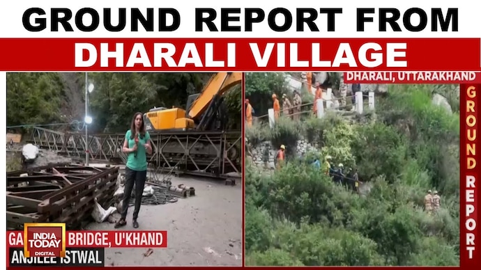 Uttarakhand floods: 250 still stuck as rescue opes continue amid challenges Uttarakhand flood: On rescue efforts, bridge continues to rebuild