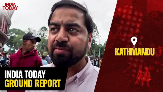 Watch: India today reports from the sub -station of General Z Rebellion of Nepal on a large scale Nepal