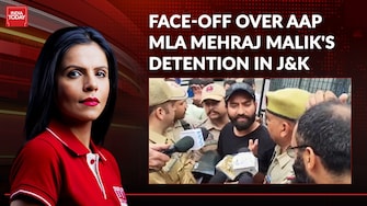 Showdown over MLA Mehraj Malik's detention, AAP, NC allege democracy in doldrums