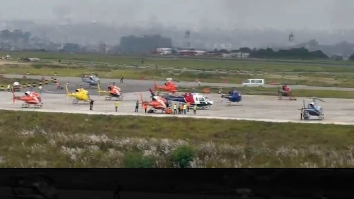 Choppers Reportedly Kept Ready For Nepal Politicians Amid Chaos At Tribhuvan Airport