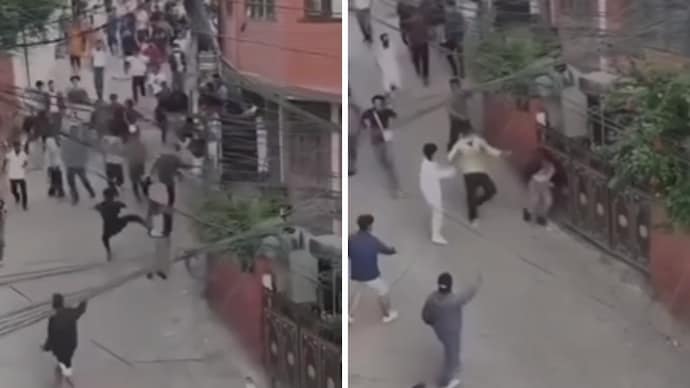 Video: Nepal Finance Minister followed, kicked, thrash by protesters Nepal Finance Minister Bishanu Prasad Paudel