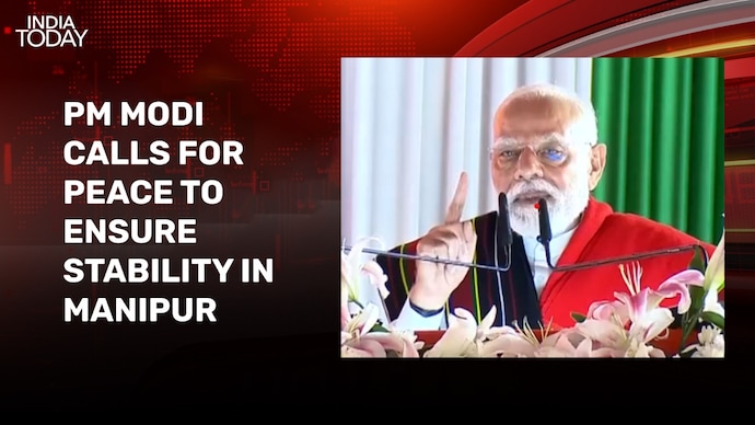 PM Modi appeals for peace, reconciliation for Manipur’s better future