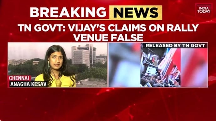 Karur Stamped: TVK, Stalin Government Trade Blaim on Rally Venue, Crowd Size Stamped at Vijage rally: village hits back