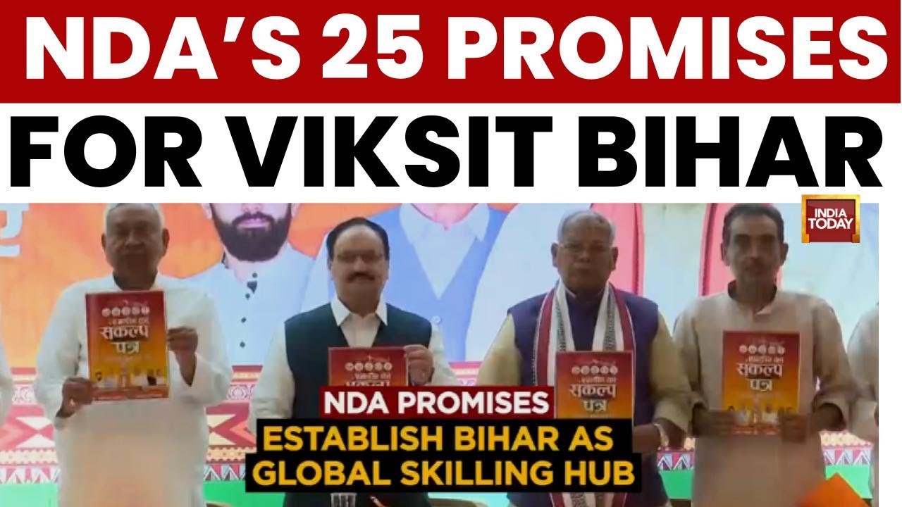 NDA's Bihar Menifesto Explained: Caste, Jobs & A New Player Shake Up The Electorate