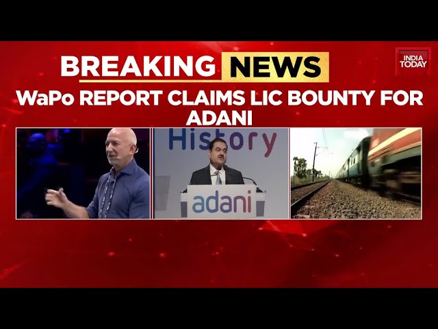 BJP Slams 'Deep State' Plot in Washington Post's $3.9B Adani-LIC Report