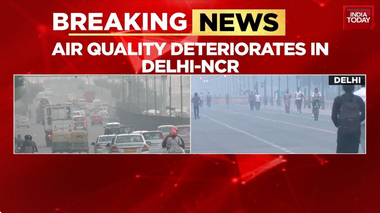Delhi Air Crisis: Overall AQI Improves to 'Poor', But Anand Vihar Remains in 'Severe' Zone