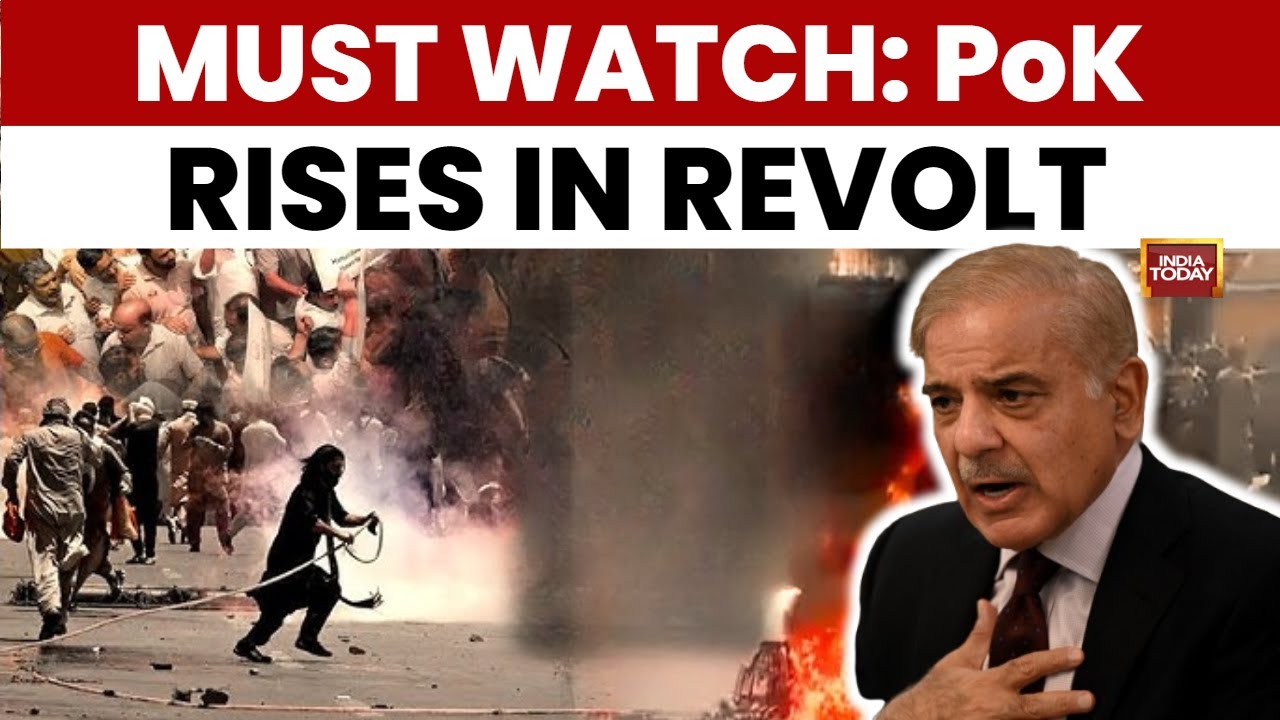 PoK protest: Angry locals collide with Pak army, shut down the spinach bridge Poke on the boil: Local people defy the Pak Armis Crackdown on Palak Bridge