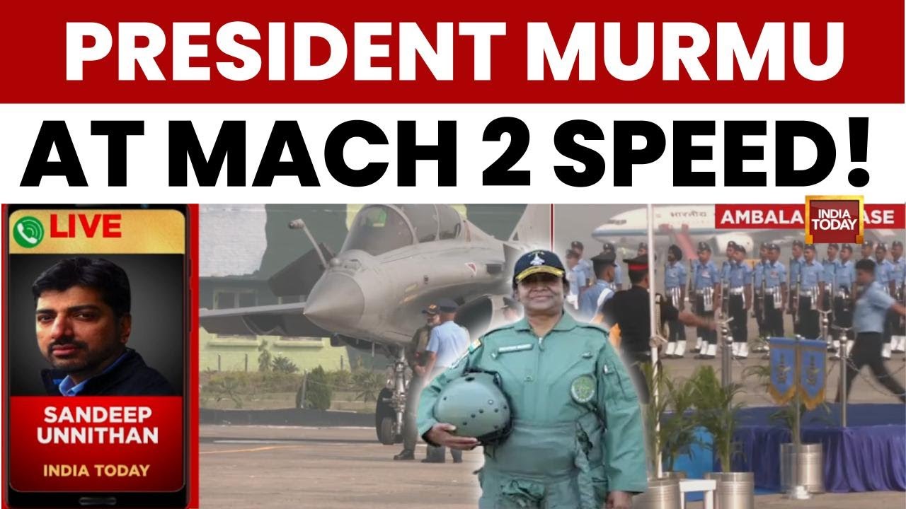 President Murmu Flies Rafale, Signals India's Military Readiness After Op Sindoor