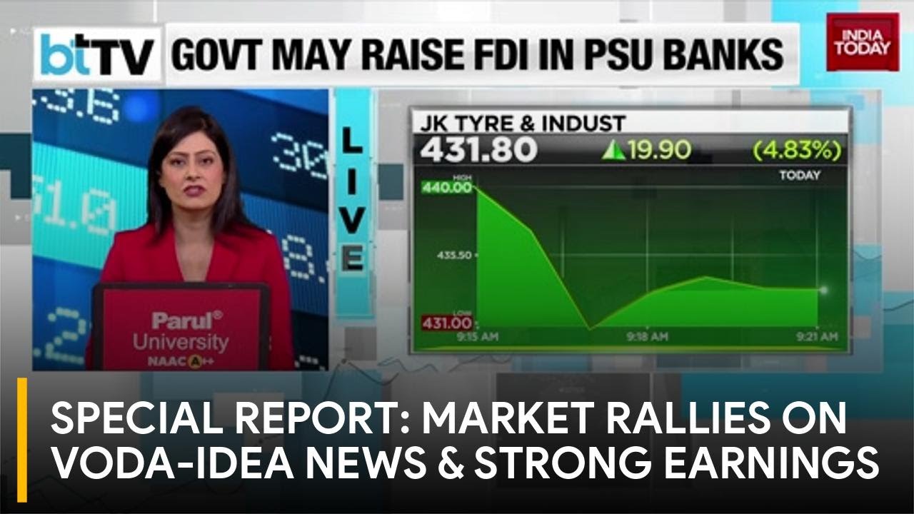 SC Relief For Voda-Idea Sparks Market Frenzy; Key Stocks Soar