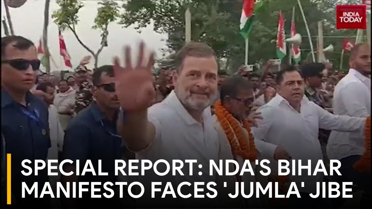 NDA's Bihar Manifesto A 'Jumla', Says Tejashwi; Demands A 'Sorry Patra'