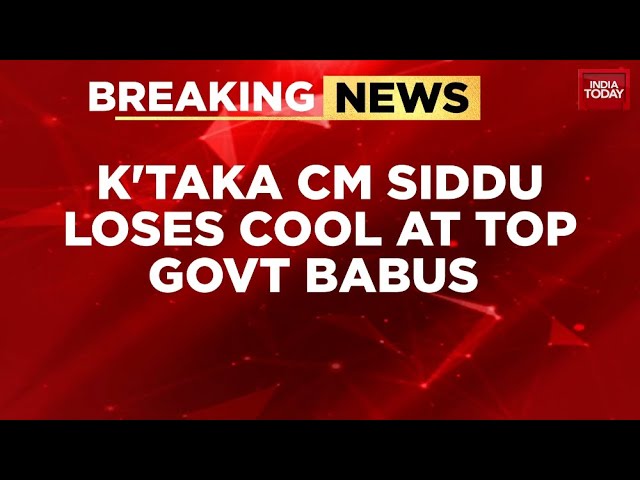 CM's Fury in Kolar: Siddaramaiah Blasts Top Officials for 'Flower Welcome'