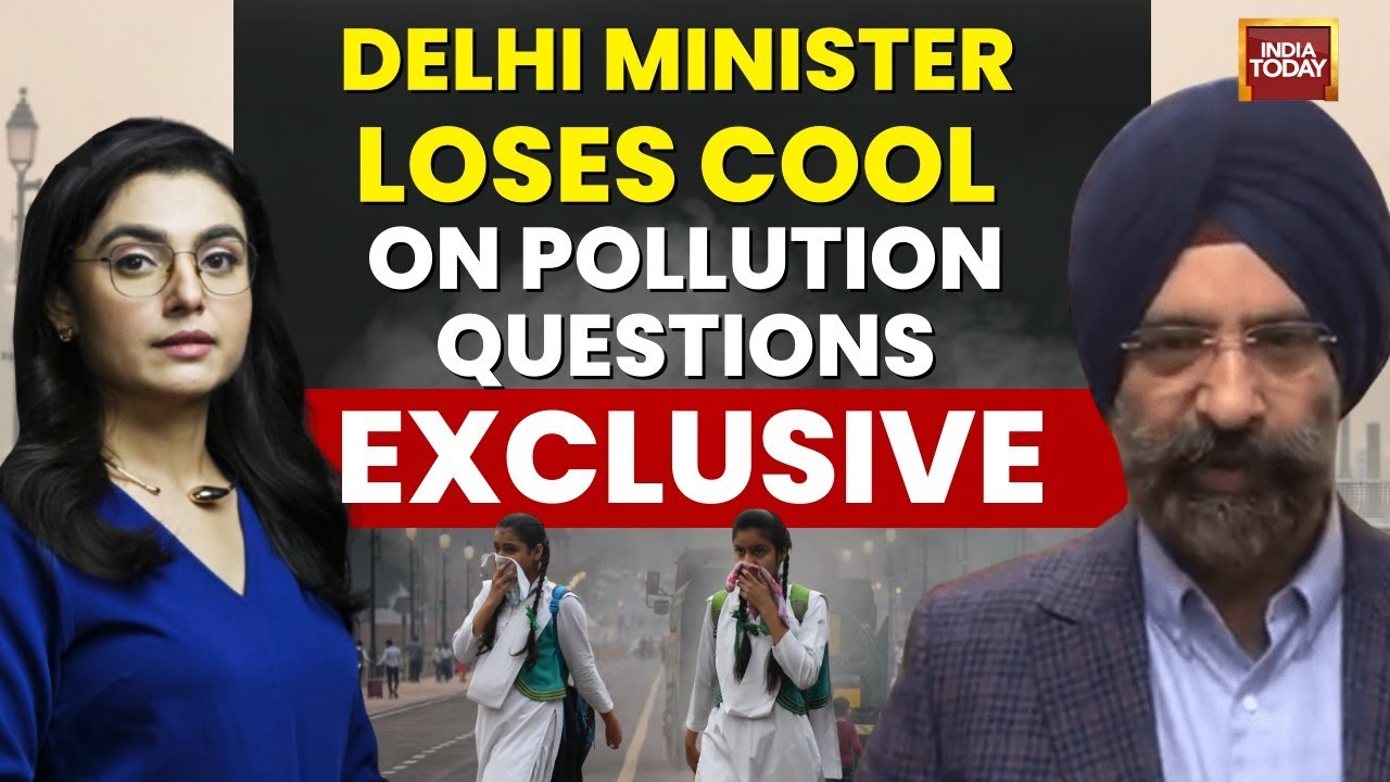 Delhi Gasps, Minister Snaps: Sirsa Blames Past Govt, Clashes With Anchor Over 'Agenda'