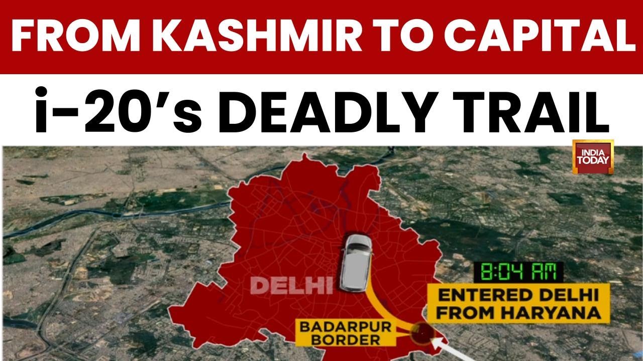 Delhi Terror Attack: India Today Traces i20 Car's Deadly Trail from Kashmir to the Capital