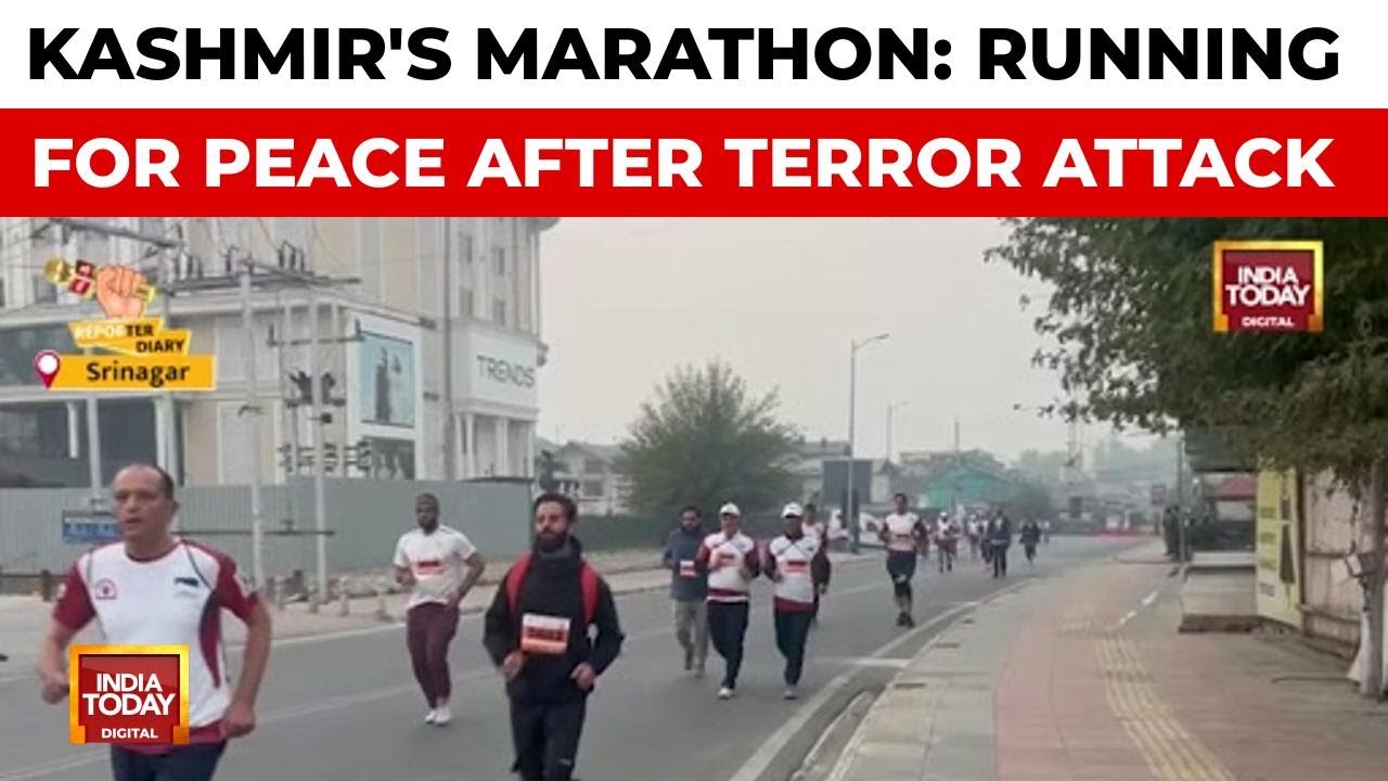 Kashmirs Marathon: Running For Peace After Terror Attack