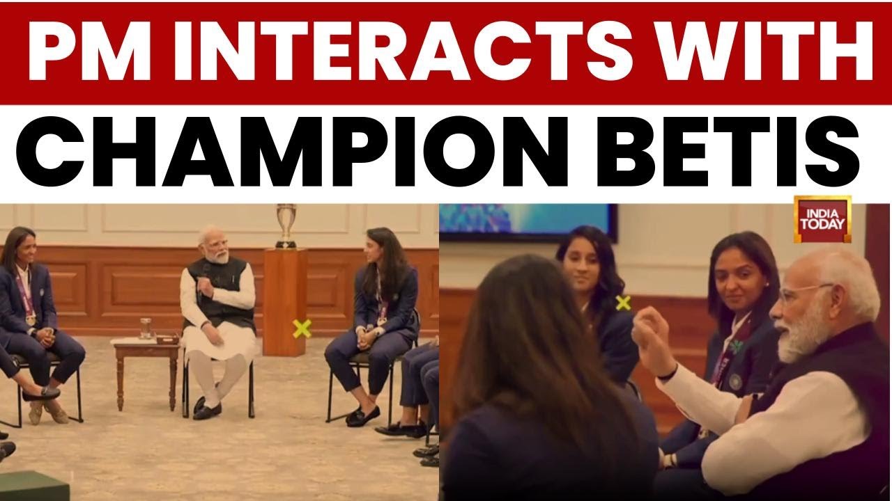 PM Modi's Pep Talk To India's World Cup-Winning Women Cricketers