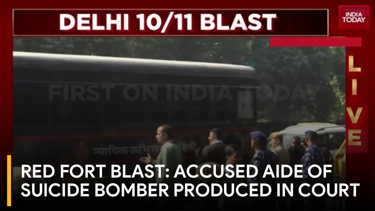 Red Fort Blast: NIA Produces Key Accused Aamir Ali In Delhi's Patiala House Court