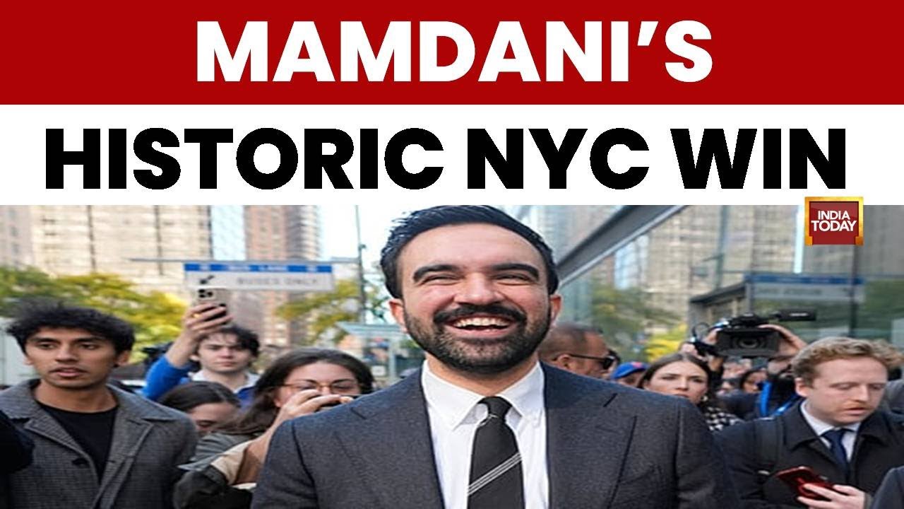 Mamdani Scripts History: Indian-Origin Socialist Wins New York Mayor Race