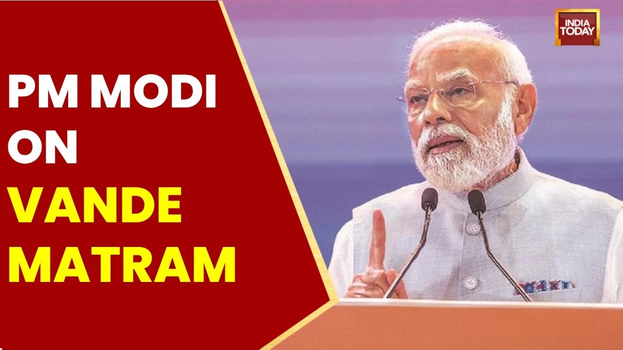 PM Modi On 'Vande Mataram': The Song That Awakened India | Anandmath To Freedom Anthem