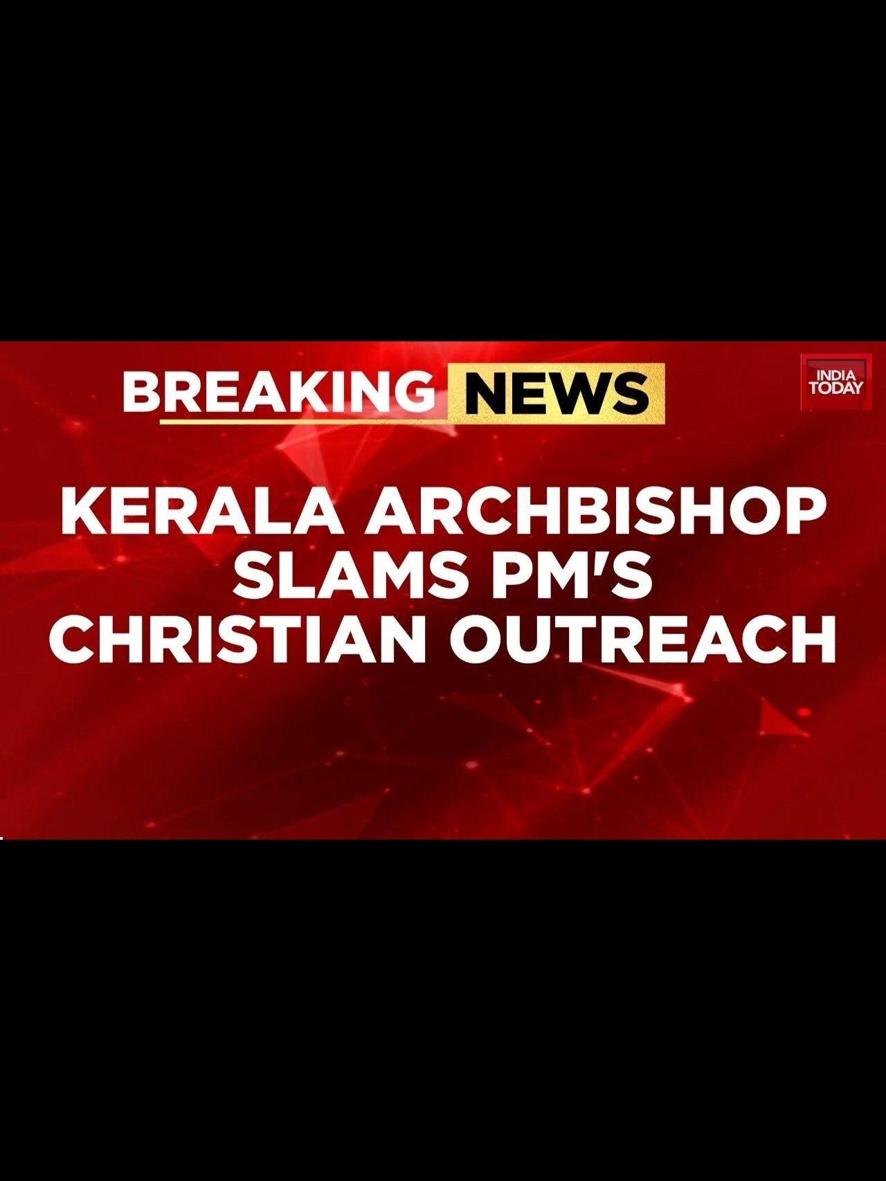 Cardinal Cleemis Rebukes PM Modi on Christmas | Church Flags Attacks on  Christians - India Today