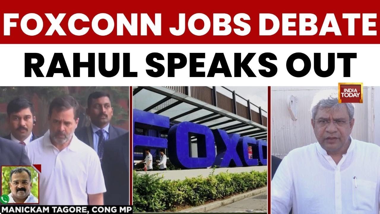 Congress Credits Karnataka Govt for Foxconn Jobs | BJP Sticker Politics Debate