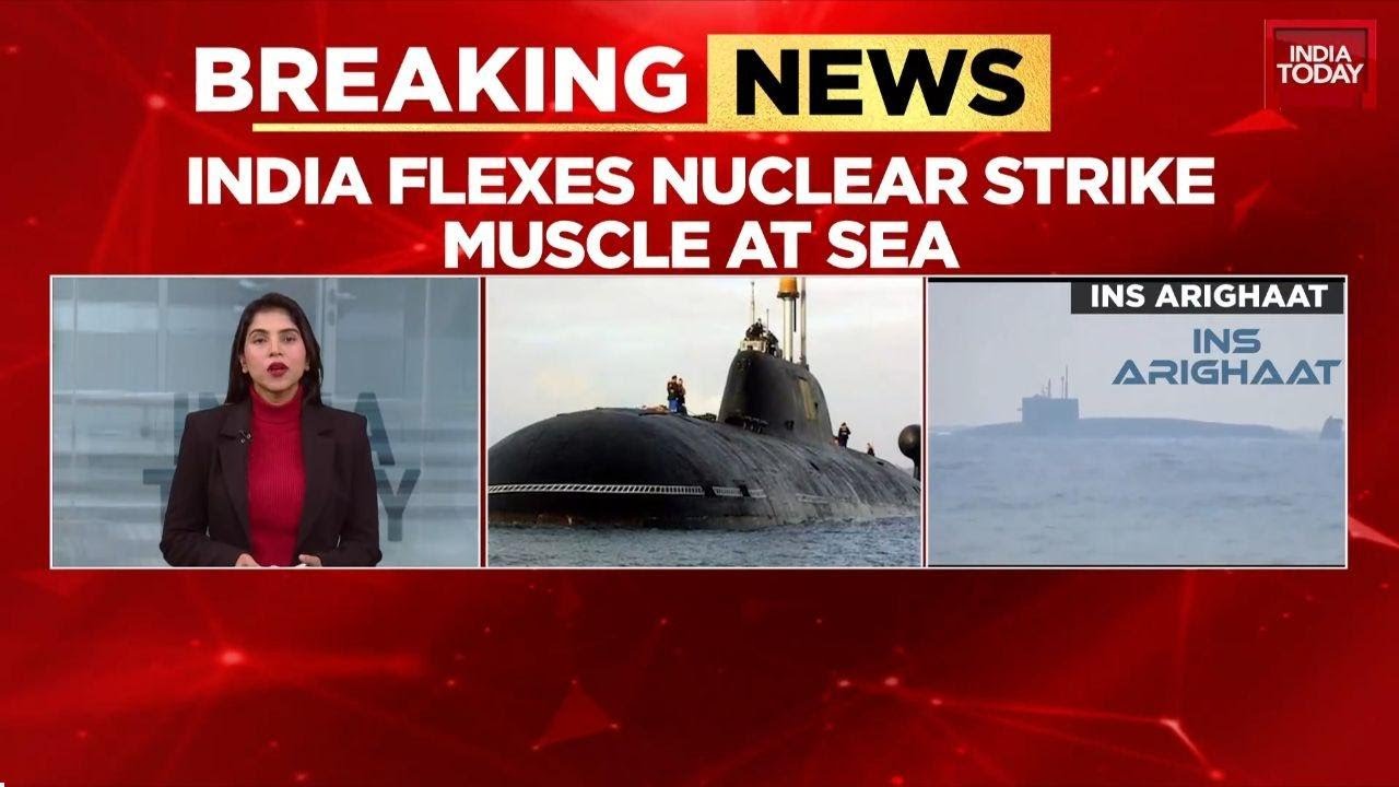 India Successfully Tests K-4 Nuclear Missile From INS Arighat | Strategic Forces Command