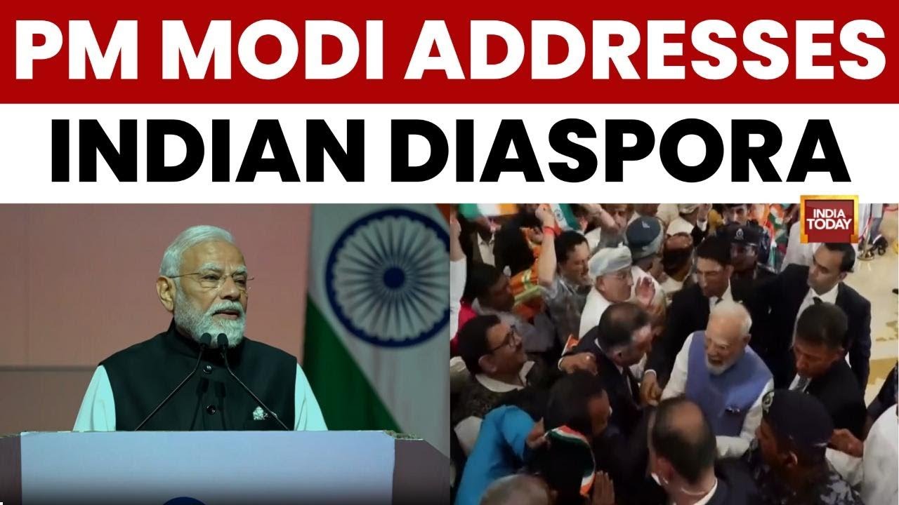 PM Modi Addresses Indian Diaspora in Oman, Highlights 11 Years of Growth & Education Push
