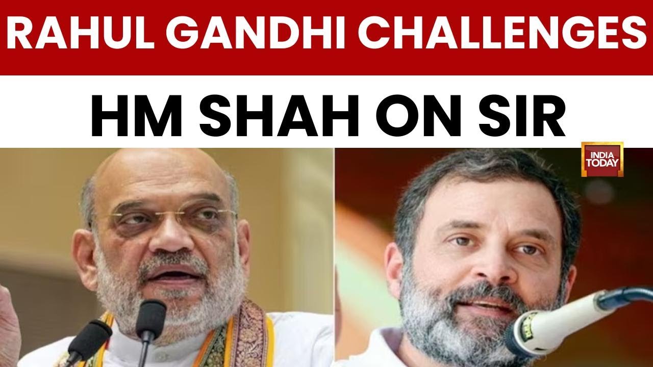 Rahul Gandhi Challenges Amit Shah to Debate on SIR and Haryana 'Fake Voters' in Lok Sabha
