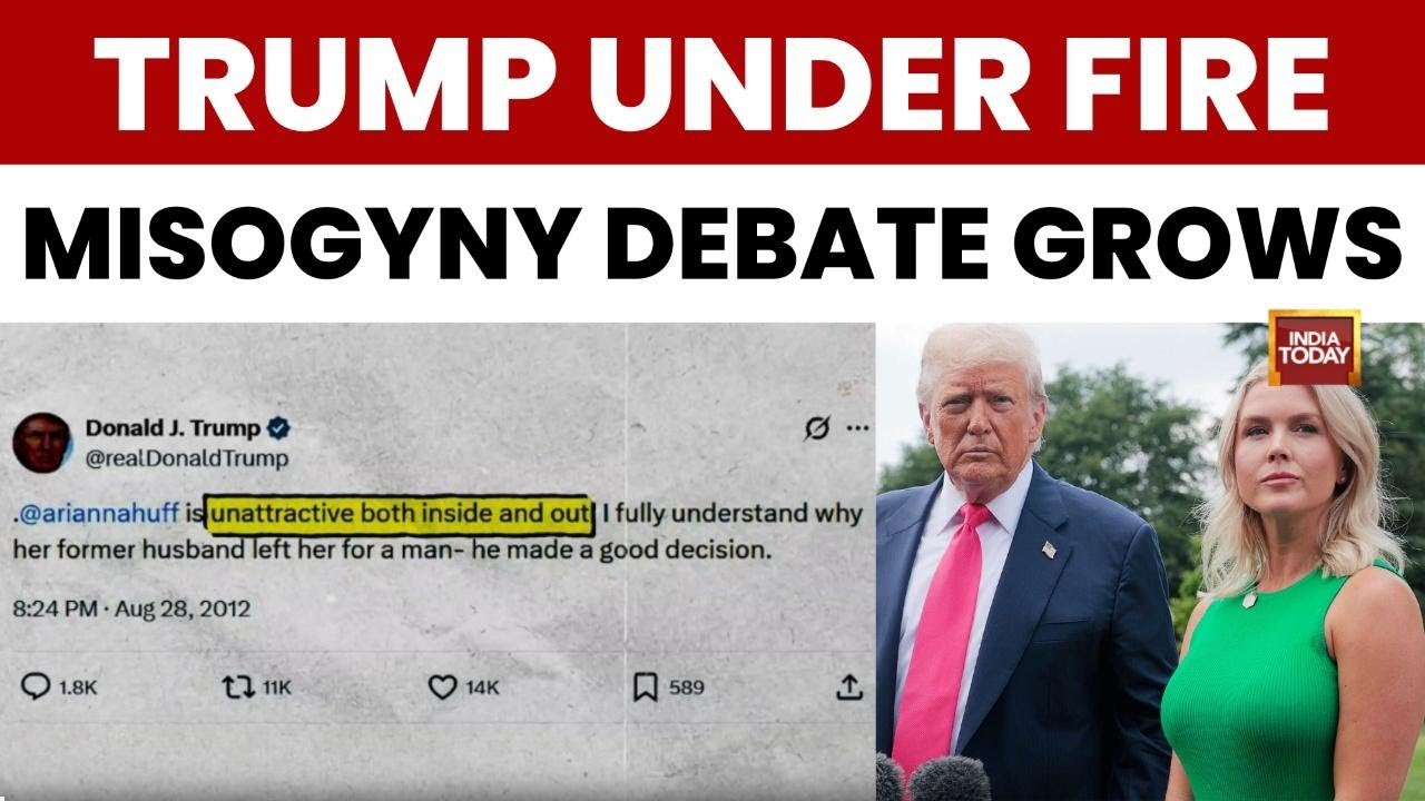 Donald trump faces backlash over air force one remarks | critics flag pattern of misogyny