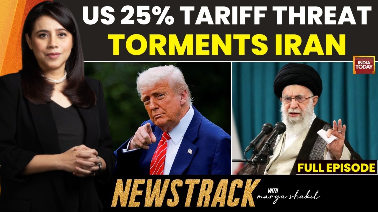 Maria Shakeel Reports: Iran Protests Escalate as Trump Warns of 'Strong Options' and Tariffs