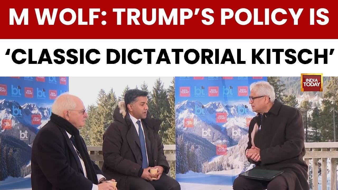 Martin Wolf: Donald Trump's Volatile Policy Is 'Classic Dictatorial Kitsch' And Megalomania