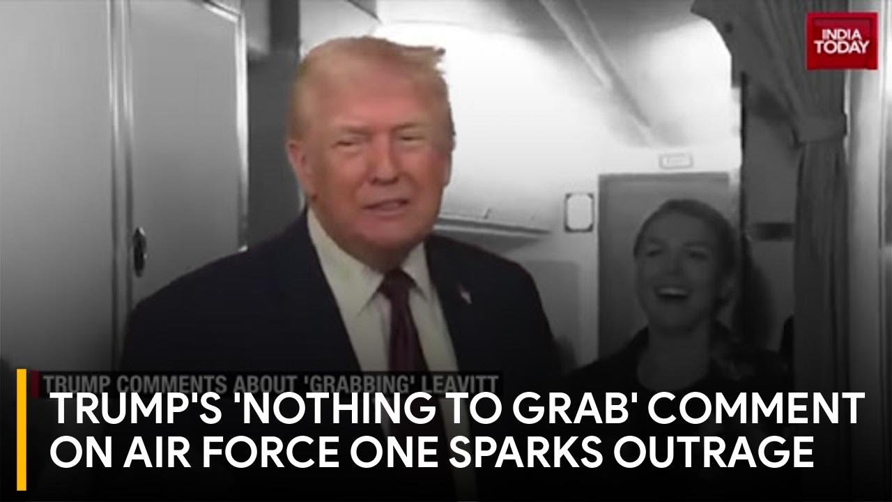 Donald Trump's Air Force One Remark: 'Nothing To Grab. It's Not Going To Be Caroline'