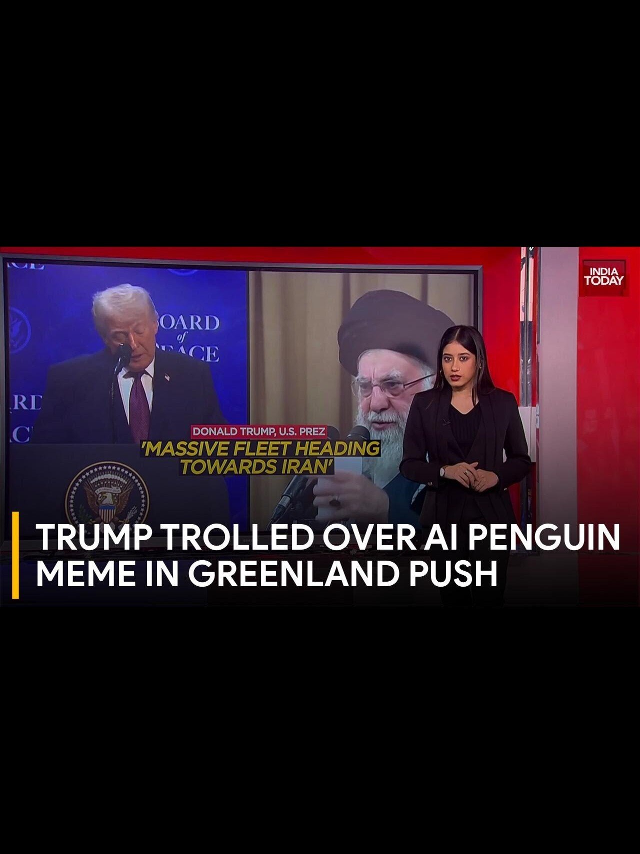 Donald Trump Trolled Over AI Penguin Meme Amid Renewed Push To Acquire  Greenland - India Today