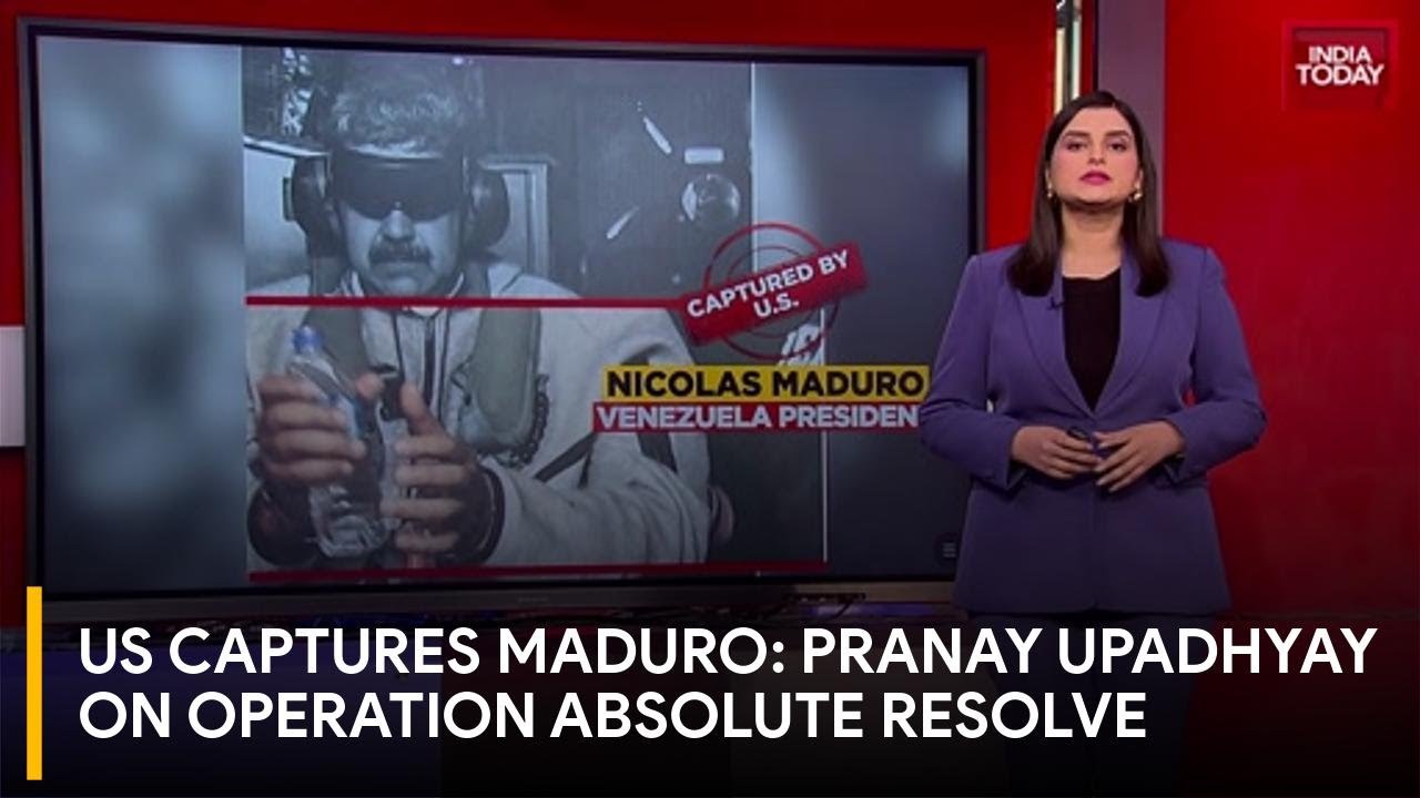 US Captures Maduro: India Today Global Editor Pranay Upadhyay Reports on Operation Absolute Resolve