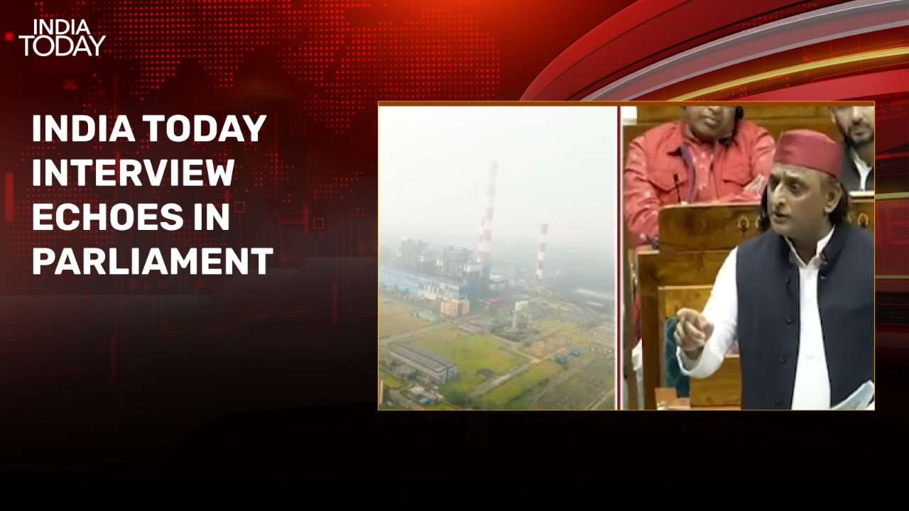 Akhilesh Yadav quotes India Today interview in Lok Sabha