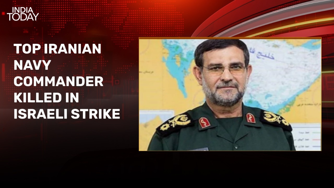 Israel claims Iran's Naval Commander Alireza Tangsiri killed in strike
