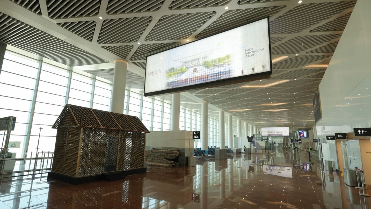 Video: A sneak peek of Noida International Airport in Jewar ahead of its opening