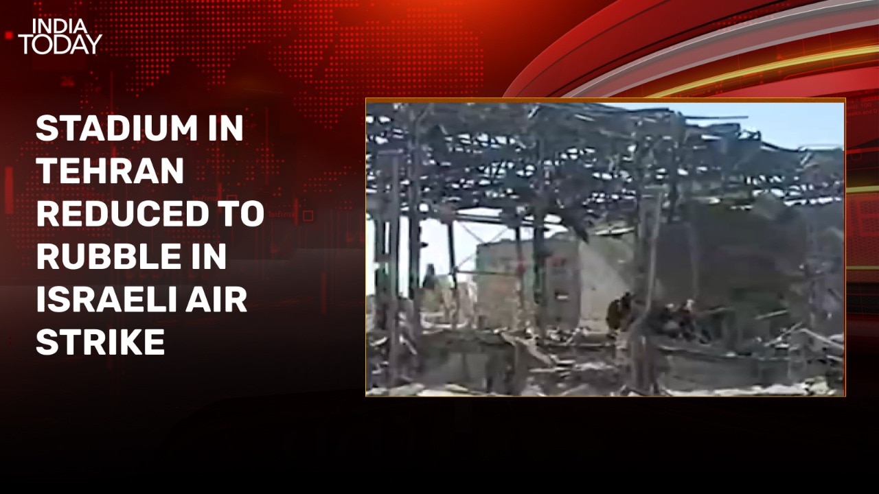 Iran claims Israeli strike demolished stadium in Tehran