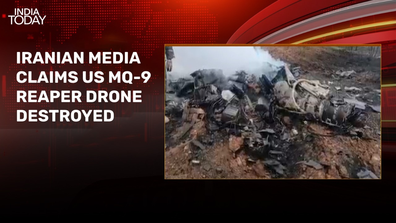 Iranian media claims US MQ-9 Reaper drone shot down, releases image