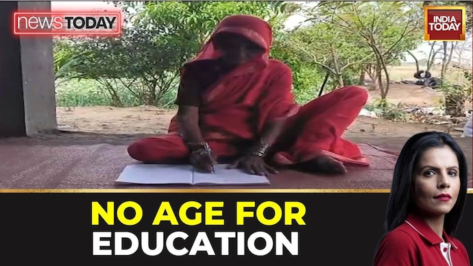 86-Year-Old Takes Literacy Test