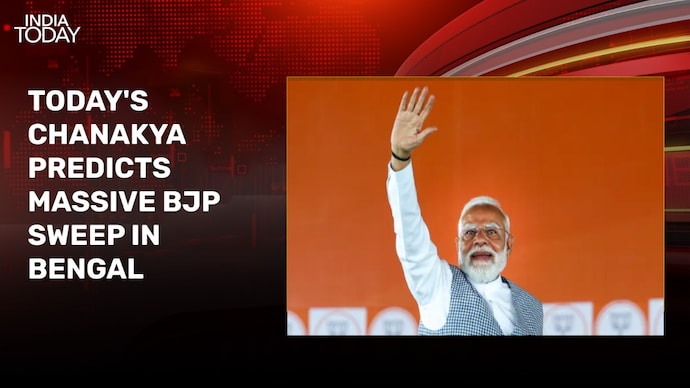 BJP to sweep Bengal with 192 seats, predicts Today's Chanakya