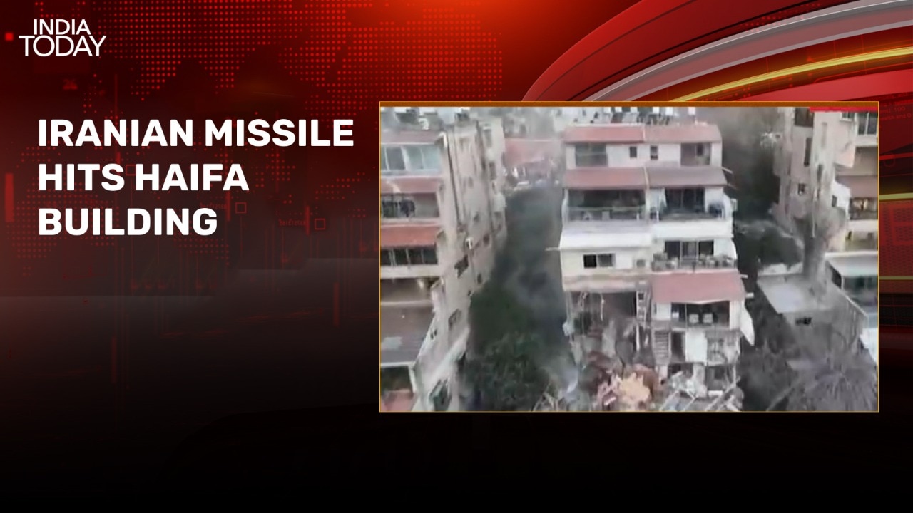 2 killed, 4 missing after Iranian missile hits building in Haifa