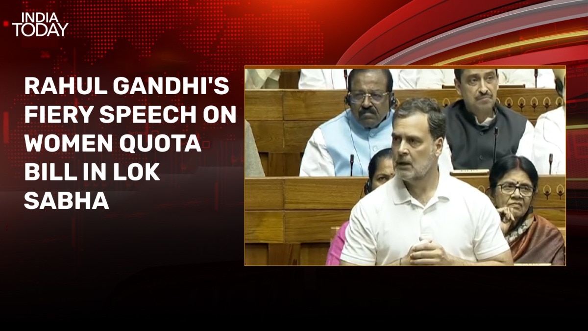 This is not women's bill, it's an attempt to change electoral map: Rahul Gandhi