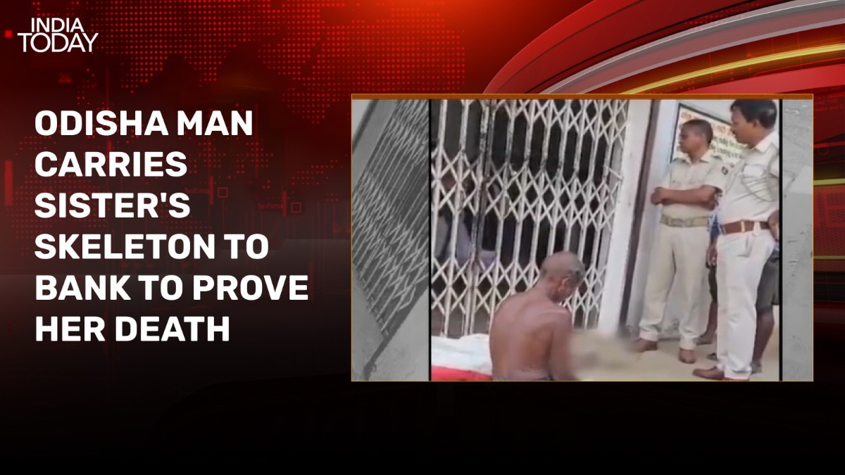 Man digs up sister's skeleton, takes it to bank to prove death to withdraw money